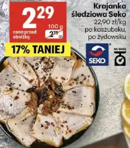 Delikatesy Centrum Krajanka śledziowa oferta