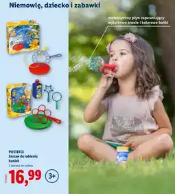 Lidl Zestaw do robienia baniek oferta