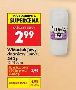 Biedronka Wkład olejowy do znicza oferta