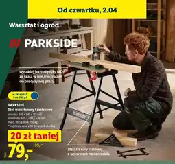 Lidl Stół warsztatowy i zaciskowy oferta
