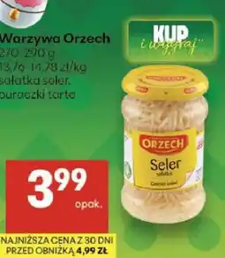 Delikatesy Centrum Warzywa Orzech sałatka, seler, buraczki tarte oferta