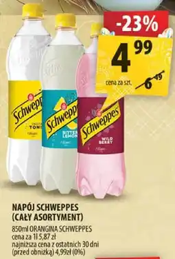Arhelan Napój Schweppes oferta