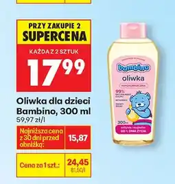 Biedronka Oliwka dla dzieci oferta