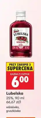 Biedronka Wódka Lubelska wiśniówka oferta