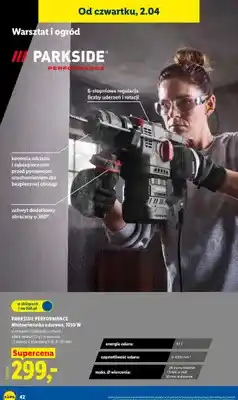 Lidl Młotowiertarka udarowa 1050W oferta