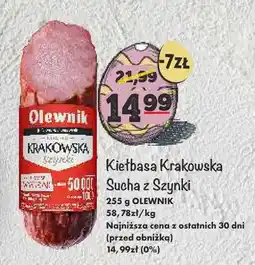 Arhelan Kiełbasa Krakowska Sucha z Szynki oferta