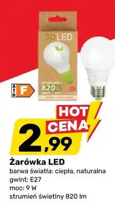Bricomarche Żarówka LED ciepła, naturalna oferta