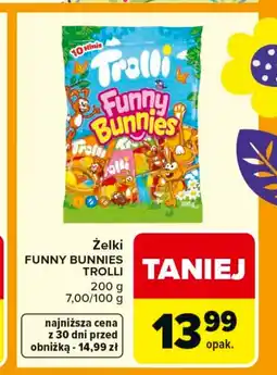 Carrefour Żelki Trolli oferta