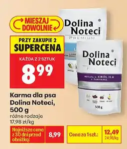 Biedronka Karma dla psa różne rodzaje oferta