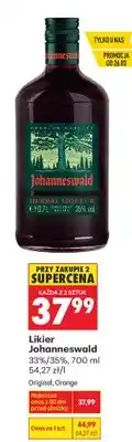 Biedronka Likier Johanneswald Original, Orange oferta