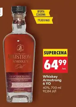 Biedronka Whiskey Armstrong Single Batch 6 YO oferta