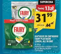 Arhelan Kapsułki do zmywarki Fairy Platinum Lemon, All in One oferta