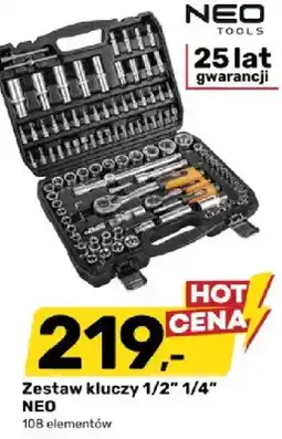 Bricomarche Zestaw kluczy 1/2 1/4 oferta