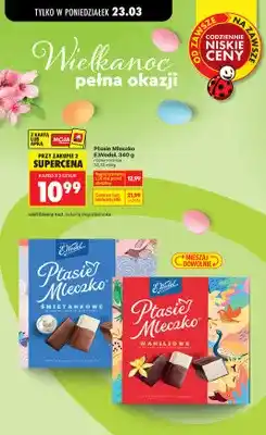 Biedronka Ptasie Mleczko różne rodzaje oferta
