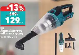 Biedronka Akumulatorowy odkurzacz ręczny VC-LI-20V, 20V oferta