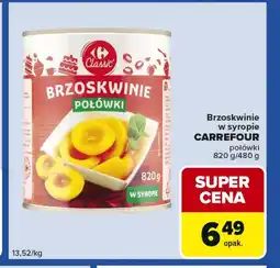 Carrefour Express Brzoskwinie połówki Carrefour oferta
