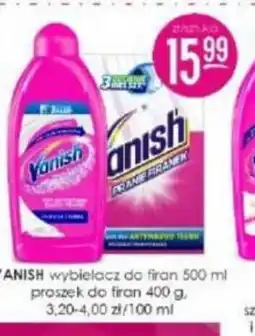 Jaśmin Vanish wybielacz do firan oferta