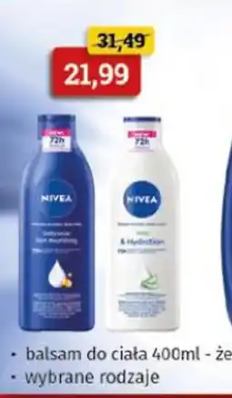 Drogeria Kosmyk Nivea balsam do ciała oferta