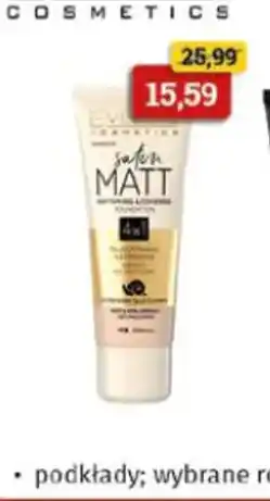 Drogeria Kosmyk Eveline Cosmetics Satin Matt oferta