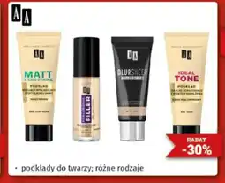 Drogeria Kosmyk AA Podkłady do twarzy oferta