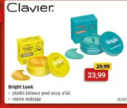 Drogeria Kosmyk Clavier Bright Look płatki żelowe pod oczy oferta