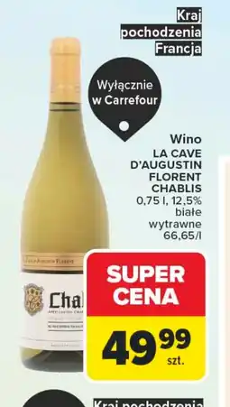 Carrefour Wino wytrawne LA CAVE D'AUGUSTIN EL oferta