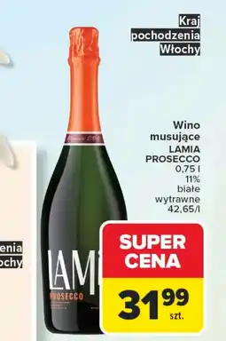 Carrefour Wino musujące Lamia oferta