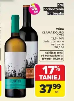 Carrefour Wino wytrawne Clama Douro oferta