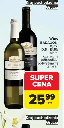 Carrefour Wino Badagoni oferta