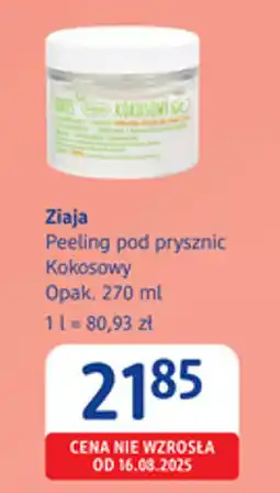 dm drogerie markt Ziaja Peeling pod prysznic Kokosowy oferta