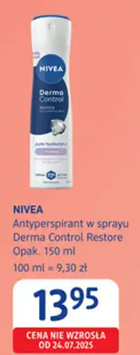 dm drogerie markt NIVEA Antyperspirant w sprayu Derma Control Restore oferta