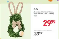 Rossmann Dekoracja wielkanocna, Wieniec Królik z Kokardą oferta