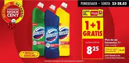 Biedronka Płyn do WC różne rodzaje, 1 l 1+1 GRATIS oferta
