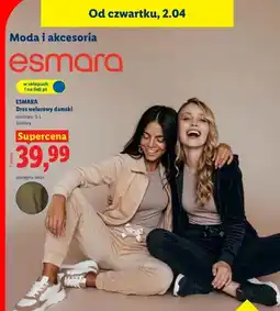 Lidl Dres welurowy damski oferta