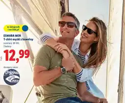 Lidl T-shirt męski z bawełny oferta