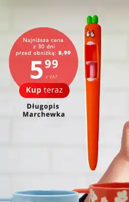 Poczta Polska Długopis Marchewka oferta