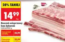 Biedronka Boczek wieprzowy bez żeberek oferta