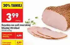 Biedronka Szynka na soli morskiej Madej Wr3bel oferta