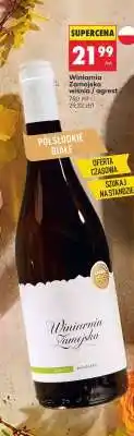 Biedronka Winiarnia Zamojska wiśnia / agrest 750 ml oferta