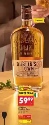 Biedronka WHISKEY DUBLIN'S OWN 40%, 700 ML oferta