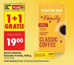 Biedronka Kawa mielona Eduscho Family, 500 g oferta