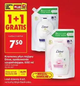 Biedronka Kremowy płyn myjący Dove, opakowanie uzupełniające, 500 ml oferta