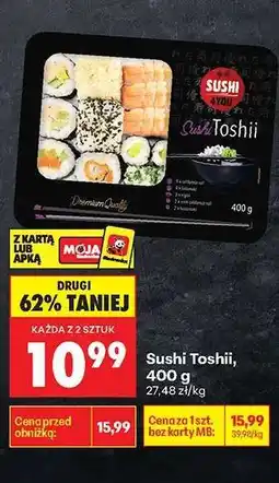 Biedronka Sushi Toshii 400 g oferta