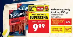 Biedronka Kabanosy party Krakus 250 g oferta
