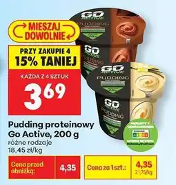 Biedronka Pudding proteinowy Go Active , 200 g oferta