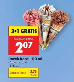 Biedronka Rożek Koral, 110 ml oferta