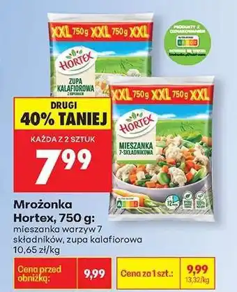 Biedronka Mrożonka Hortex, 750 g oferta