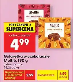 Biedronka Galaretka w czekoladzie Meltié, 190 g oferta