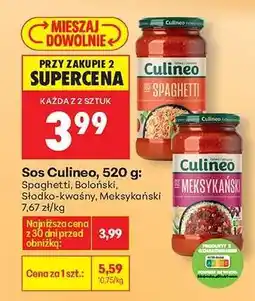 Biedronka Sos Culineo, 520 g oferta