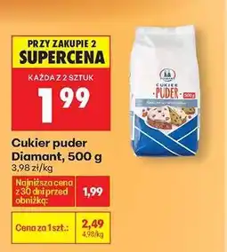 Biedronka Cukier puder Diamant 500 g oferta